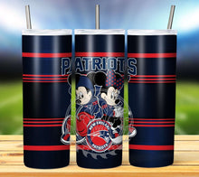 Load image into Gallery viewer, Professional Football Micky and Minnie Tumbler Graphics Package