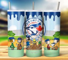 Load image into Gallery viewer, Peanuts Baseball Tumbler Graphics Package
