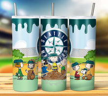 Load image into Gallery viewer, Peanuts Baseball Tumbler Graphics Package