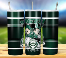 Load image into Gallery viewer, Professional Football Micky and Minnie Tumbler Graphics Package