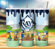 Load image into Gallery viewer, Peanuts Baseball Tumbler Graphics Package