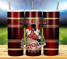 Load image into Gallery viewer, Professional Football Micky and Minnie Tumbler Graphics Package