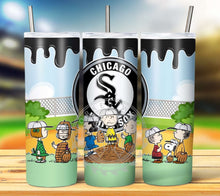 Load image into Gallery viewer, Peanuts Baseball Tumbler Graphics Package