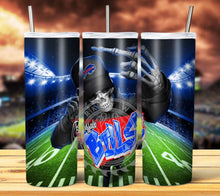 Load image into Gallery viewer, Professional Football Skeleton Tumbler Graphics Package