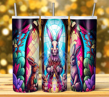 Load image into Gallery viewer, Stained Glass Easter Tumbler Graphics Package