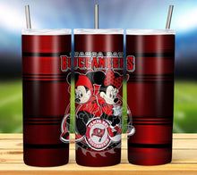 Load image into Gallery viewer, Professional Football Micky and Minnie Tumbler Graphics Package
