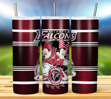 Load image into Gallery viewer, Professional Football Micky and Minnie Tumbler Graphics Package
