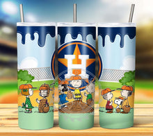 Load image into Gallery viewer, Peanuts Baseball Tumbler Graphics Package