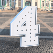 Load image into Gallery viewer, 48" Marquee Numbers