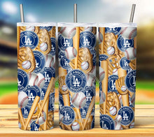 Load image into Gallery viewer, Professional Baseball Seamless Tumbler Graphics Package