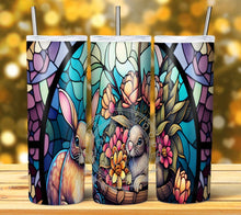 Load image into Gallery viewer, Stained Glass Easter Tumbler Graphics Package
