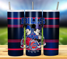 Load image into Gallery viewer, Professional Football Micky and Minnie Tumbler Graphics Package
