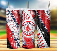 Load image into Gallery viewer, Professional Baseball Glitter Tumbler Graphics Package