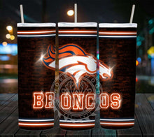 Load image into Gallery viewer, Professional Football Neon Lights Tumbler Graphics Package
