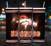 Load image into Gallery viewer, Professional Football Neon Lights Tumbler Graphics Package