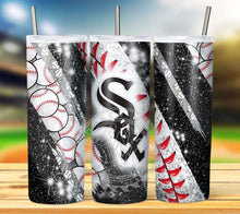 Load image into Gallery viewer, Professional Baseball Glitter Tumbler Graphics Package
