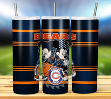 Load image into Gallery viewer, Professional Football Micky and Minnie Tumbler Graphics Package