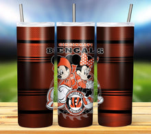 Load image into Gallery viewer, Professional Football Micky and Minnie Tumbler Graphics Package