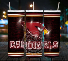 Load image into Gallery viewer, Professional Football Neon Lights Tumbler Graphics Package