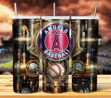 Load image into Gallery viewer, Professional Baseball Steampunk Tumbler Graphics Package