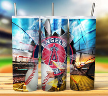 Load image into Gallery viewer, Professional Baseball Broken Glass Tumbler Graphics Package
