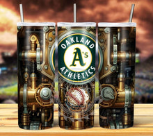 Load image into Gallery viewer, Professional Baseball Steampunk Tumbler Graphics Package