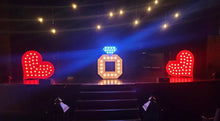 Load image into Gallery viewer, Heart Marquee Sign
