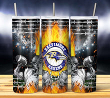 Load image into Gallery viewer, Professional Football Zombie Tumbler Graphics Package