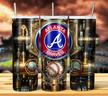 Load image into Gallery viewer, Professional Baseball Steampunk Tumbler Graphics Package