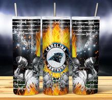 Load image into Gallery viewer, Professional Football Zombie Tumbler Graphics Package