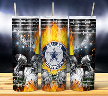 Load image into Gallery viewer, Professional Football Zombie Tumbler Graphics Package
