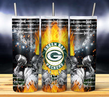 Load image into Gallery viewer, Professional Football Zombie Tumbler Graphics Package