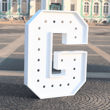 Load image into Gallery viewer, G Marquee Letter