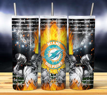 Load image into Gallery viewer, Professional Football Zombie Tumbler Graphics Package