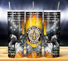 Load image into Gallery viewer, Professional Football Zombie Tumbler Graphics Package