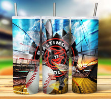 Load image into Gallery viewer, Professional Baseball Broken Glass Tumbler Graphics Package