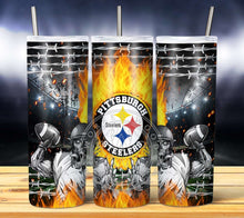 Load image into Gallery viewer, Professional Football Zombie Tumbler Graphics Package