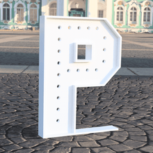 Load image into Gallery viewer, P Marquee Letter 48"