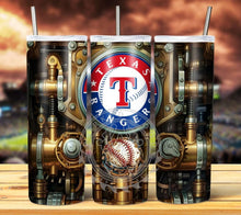 Load image into Gallery viewer, Professional Baseball Steampunk Tumbler Graphics Package