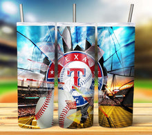 Load image into Gallery viewer, Professional Baseball Broken Glass Tumbler Graphics Package