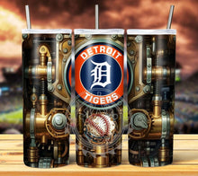 Load image into Gallery viewer, Professional Baseball Steampunk Tumbler Graphics Package