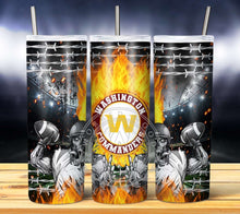 Load image into Gallery viewer, Professional Football Zombie Tumbler Graphics Package