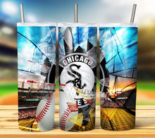 Load image into Gallery viewer, Professional Baseball Broken Glass Tumbler Graphics Package
