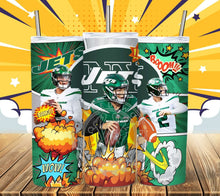 Load image into Gallery viewer, Professional Football Comic Book Tumbler Graphics Package