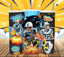 Load image into Gallery viewer, Professional Football Comic Book Tumbler Graphics Package