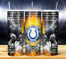 Load image into Gallery viewer, Professional Football Zombie Tumbler Graphics Package