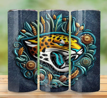 Load image into Gallery viewer, Professional Football Embroidered Tumbler Graphics Package
