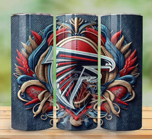 Load image into Gallery viewer, Professional Football Embroidered Tumbler Graphics Package