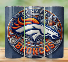 Load image into Gallery viewer, Professional Football Embroidered Tumbler Graphics Package