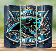 Load image into Gallery viewer, Professional Football Embroidered Tumbler Graphics Package
